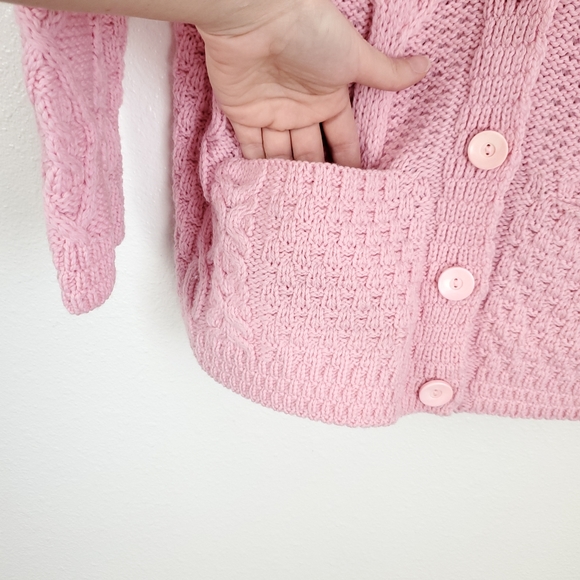 KILRONAN 100% Merino wool cardigan - Picture 9 of 13